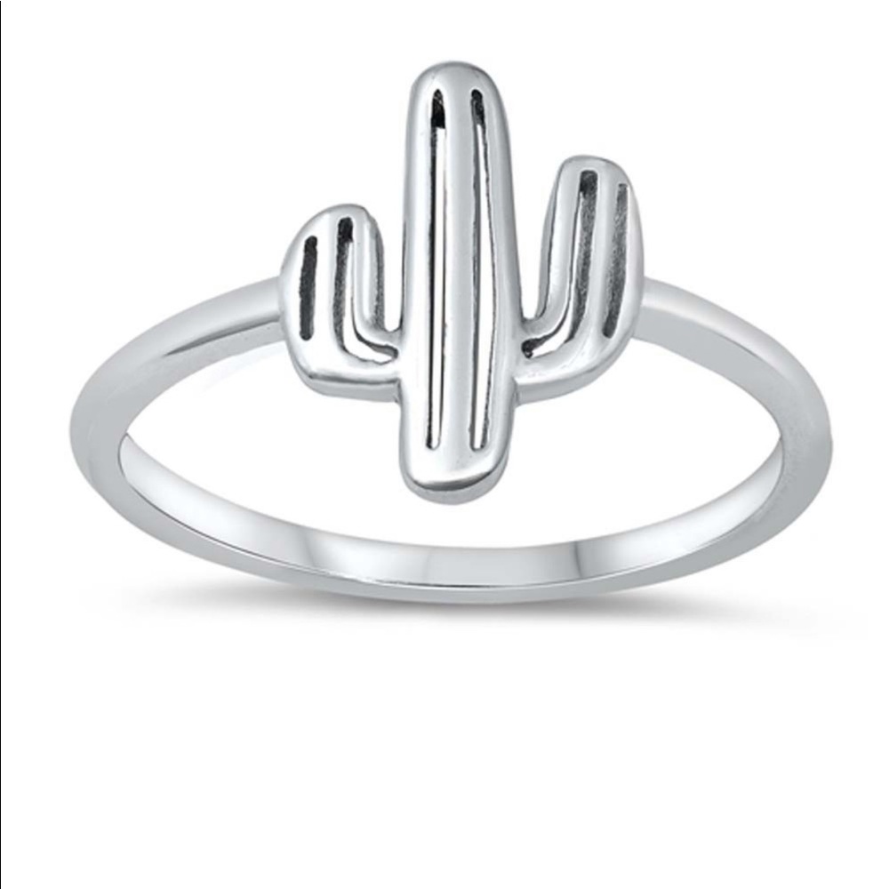 .925 SS Cactus Ring